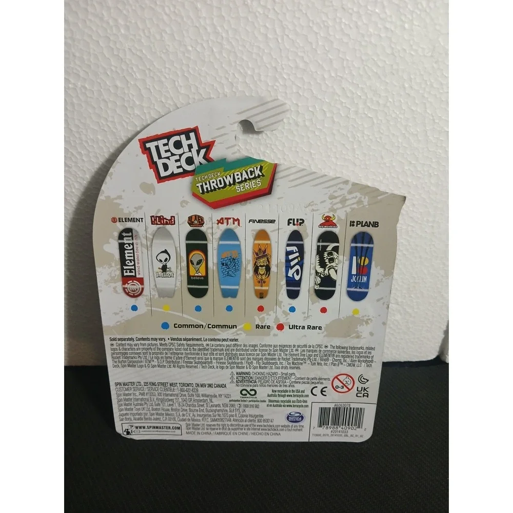 Tech Deck Toy Machine Rowley Skull Walmart Throwback Fingerboard Sealed